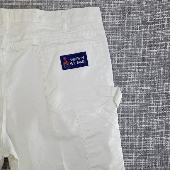 Dickies Original Painter's Pants Sherwin Williams White Men’s 42x32 (act. 42x31) - Picture 8 of 10